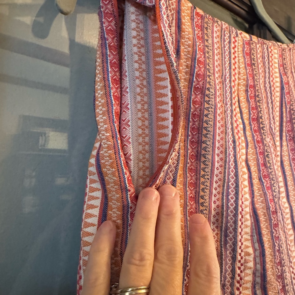 Cider Multicolor Patterned Fabric - image 3